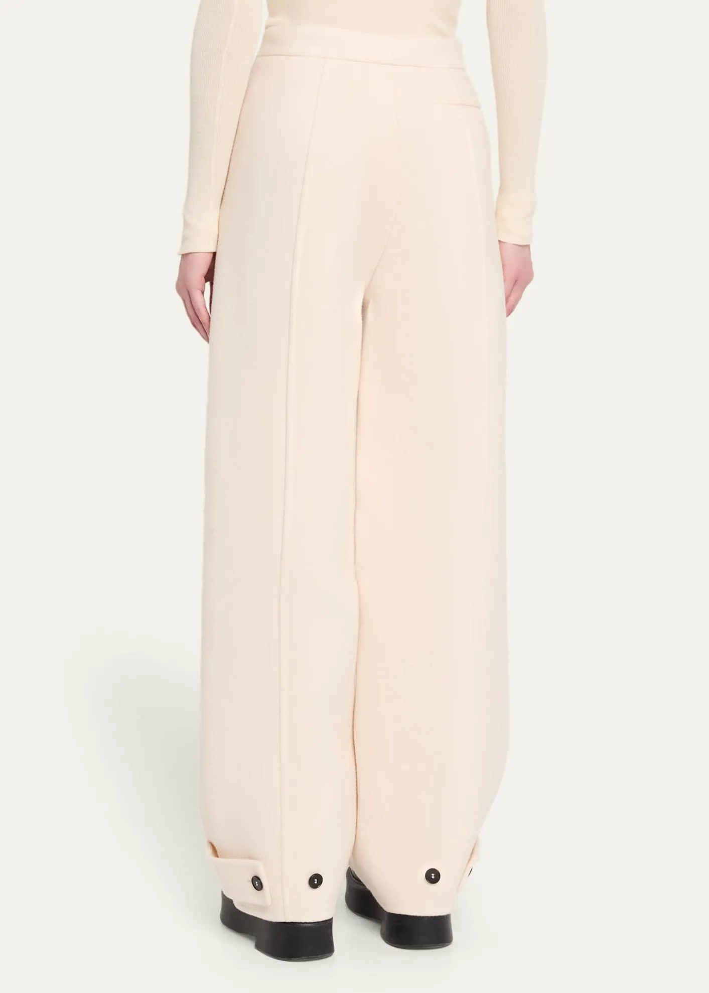 Moncler Geniusx Jil Sander Double Wool Trousers