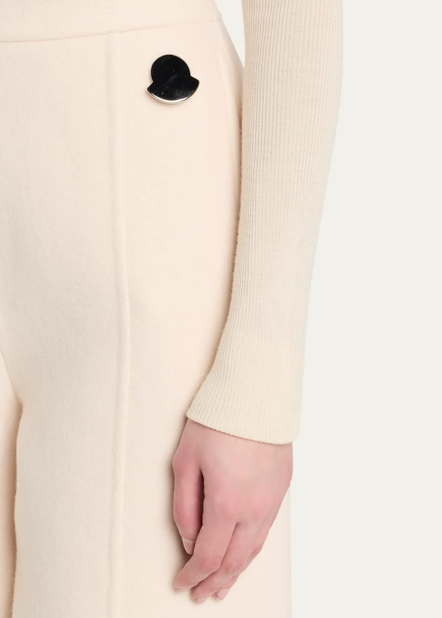 Moncler Geniusx Jil Sander Double Wool Trousers