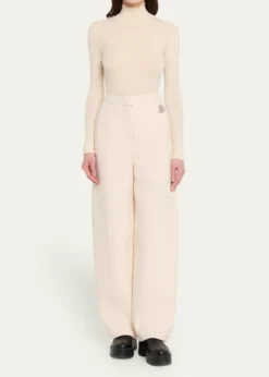 Moncler Geniusx Jil Sander Double Wool Trousers