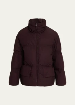 Moncler Geniusx JIL SANDER Men's Collinemycin Short Down Puffer Jacket
