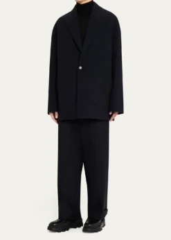 Moncler Geniusx JIL SANDER Men's Rhamnose 3-in-1 Wool Mono-Breasted Down Jacket