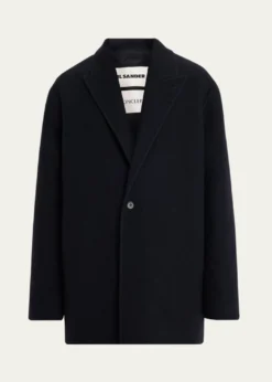 Moncler Geniusx JIL SANDER Men's Rhamnose 3-in-1 Wool Mono-Breasted Down Jacket