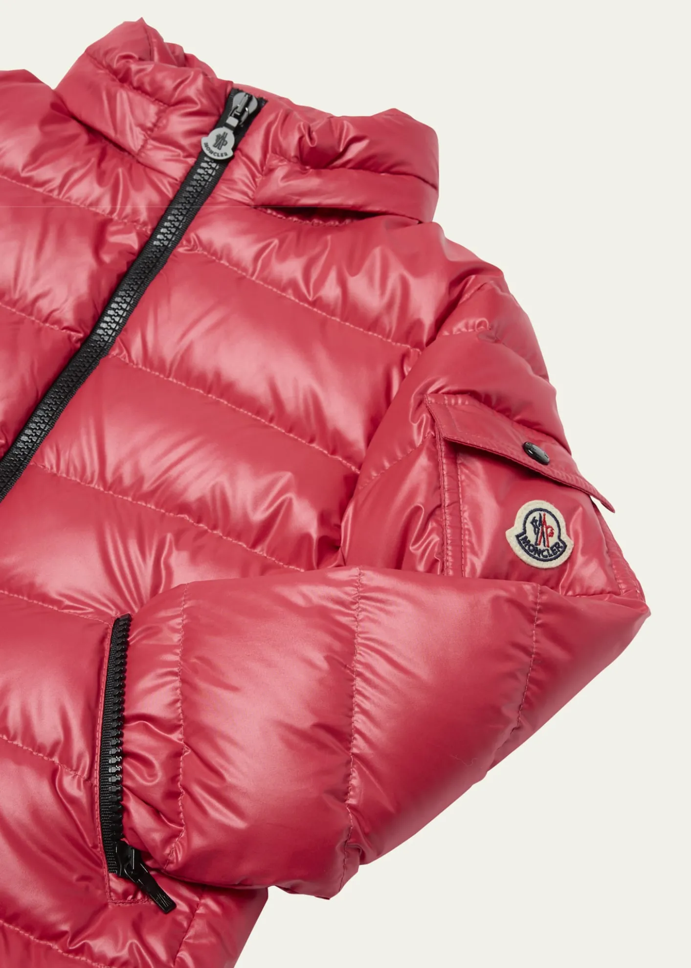 MonclerGirl's Bady Short Hooded Down Puffer Jacket, Size 4-14