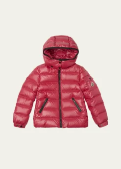 MonclerGirl's Bady Short Hooded Down Puffer Jacket, Size 4-14