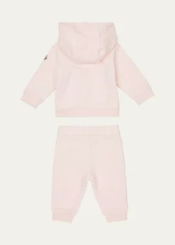 MonclerGirl's Gold Logo-Print Two-Piece Set, Size 6M-3