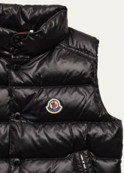 MonclerGirl's Quilted Down Vest, Size 4-6