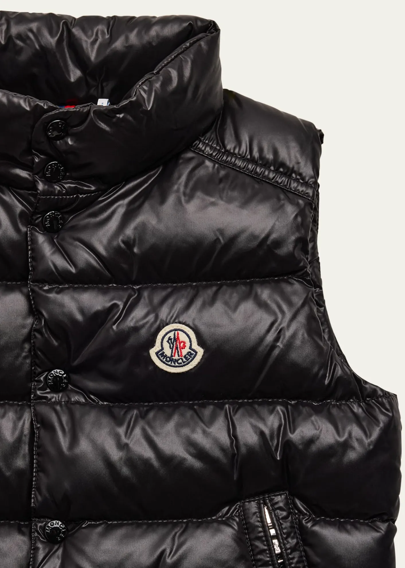 MonclerGirl's Quilted Down Vest, Size 4-6