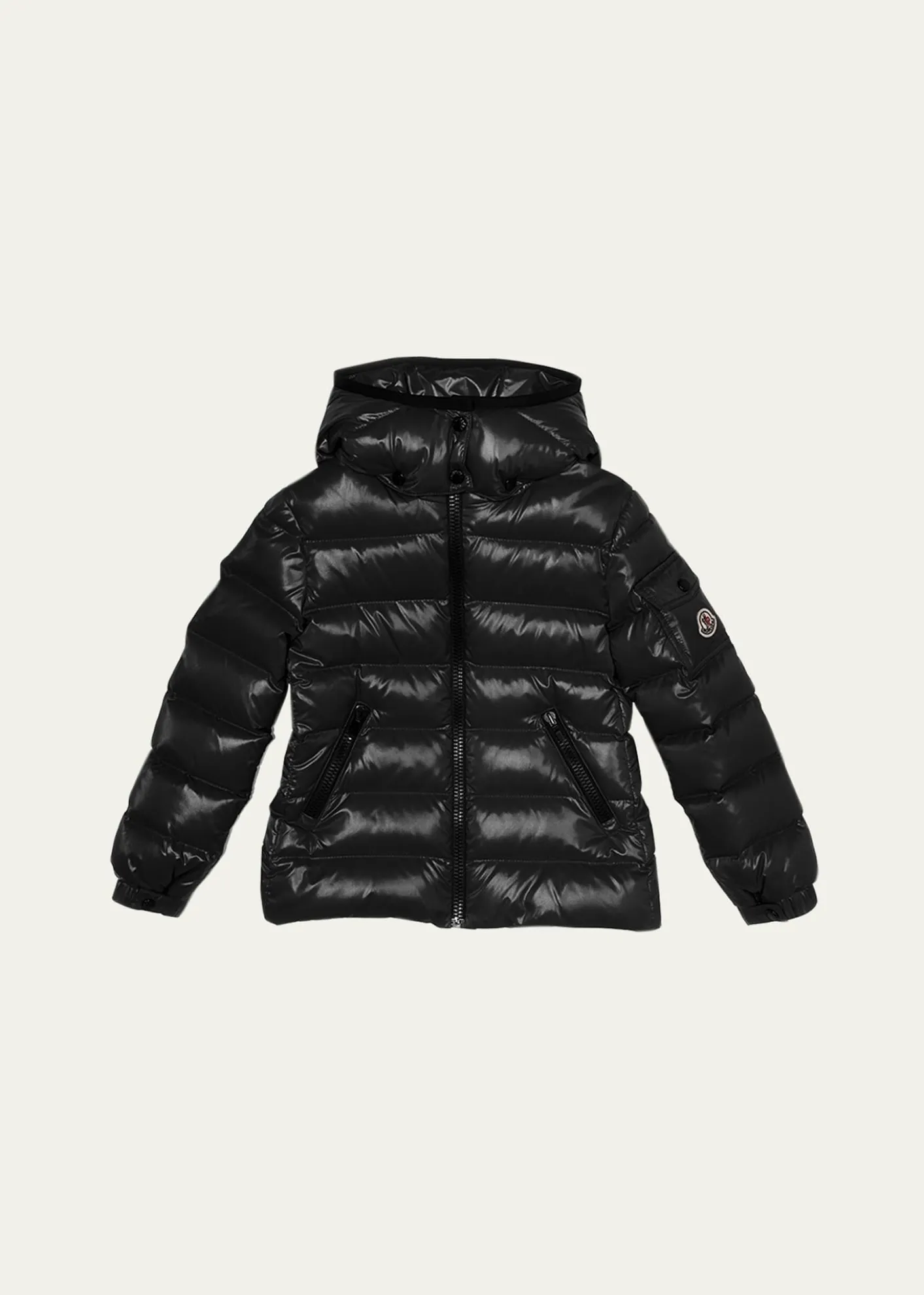MonclerGirl's Bady Quilted Logo Jacket, Size 8-14