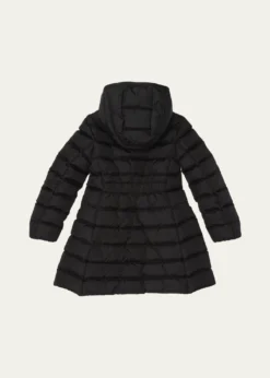 MonclerGirl's Charpal Hooded Long Down Coat, Size 4-6