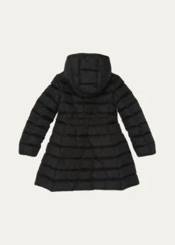 MonclerGirl's Charpal Hooded Long Down Coat, Size 8-10