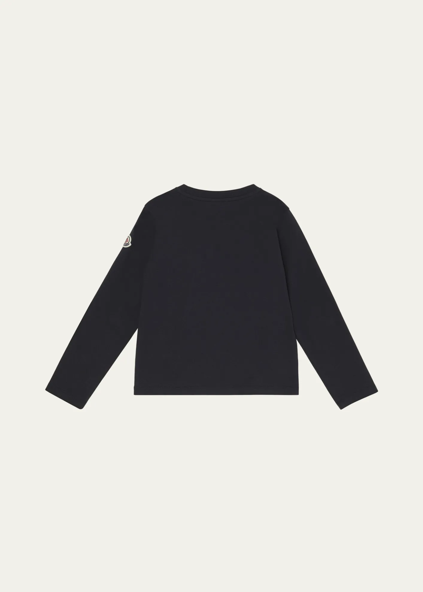 MonclerGirl's 3D Flower Long-Sleeve T-Shirt, Size 4-6