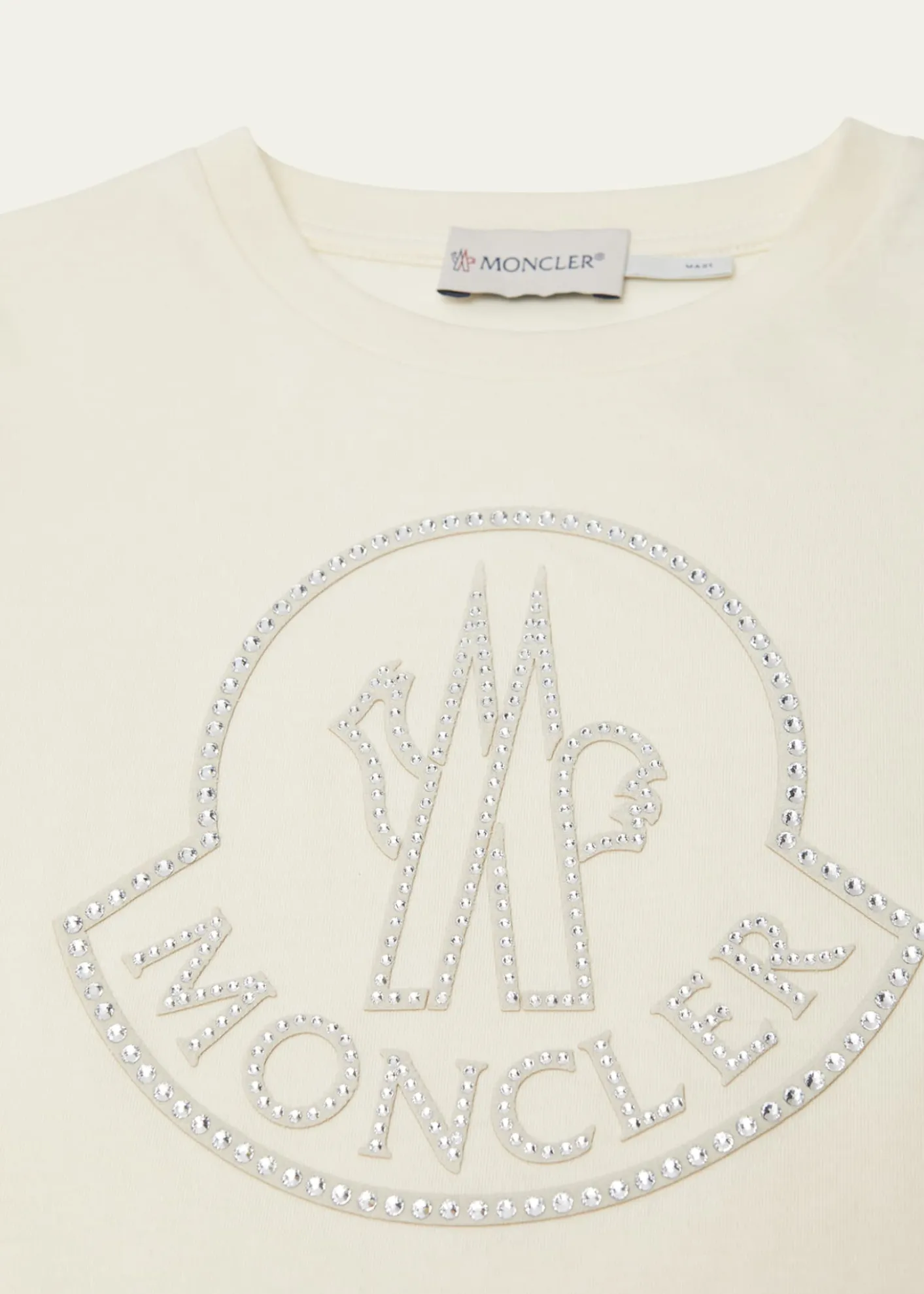 MonclerGirl's Embellished Bell Logo T-Shirt, Size 8-14
