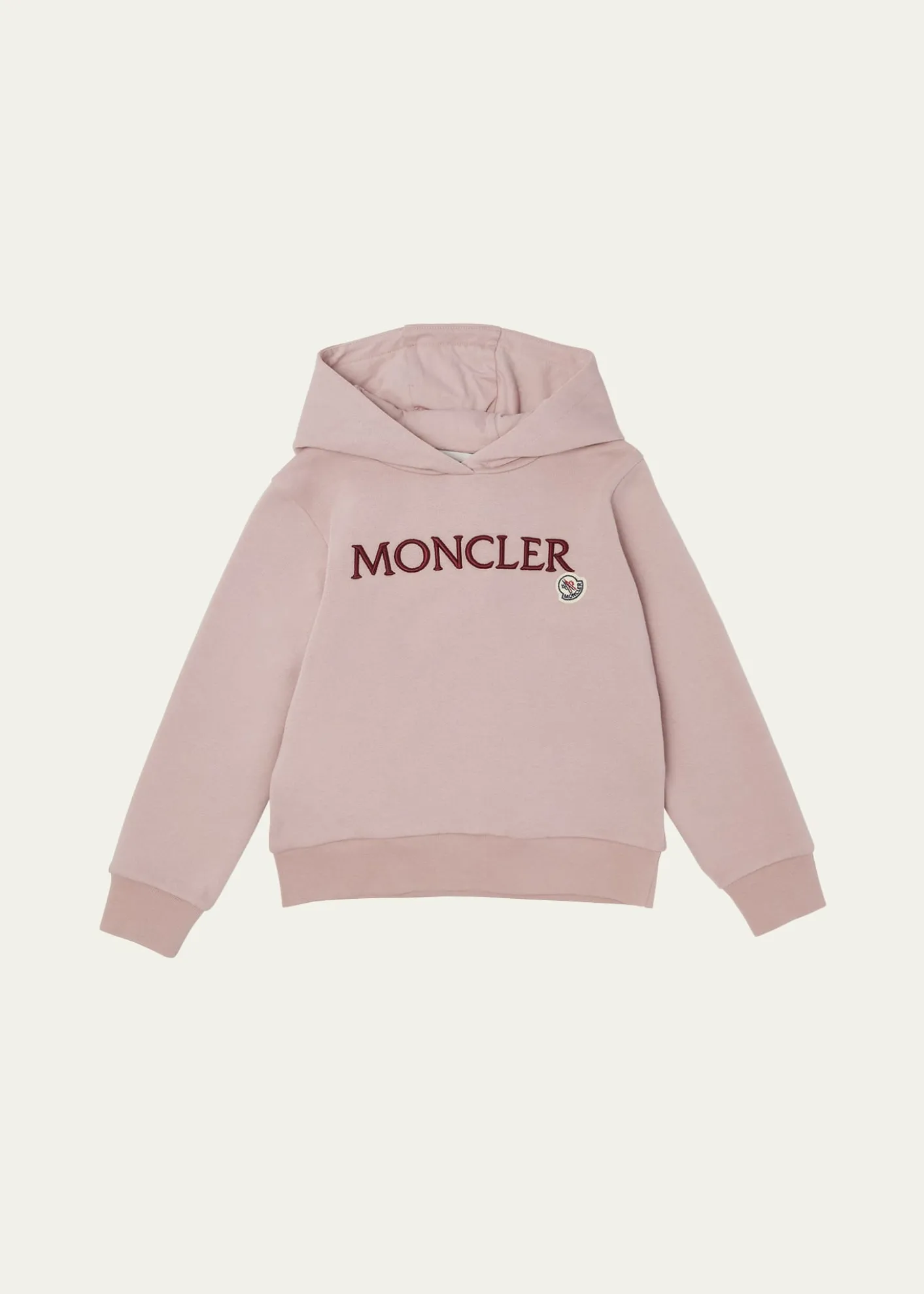 MonclerGirl's Embroidered Logo-Print Hoodie, Size 4-6