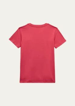 Moncler Girl's Embroidered Logo-Print T-Shirt, Size 8-14