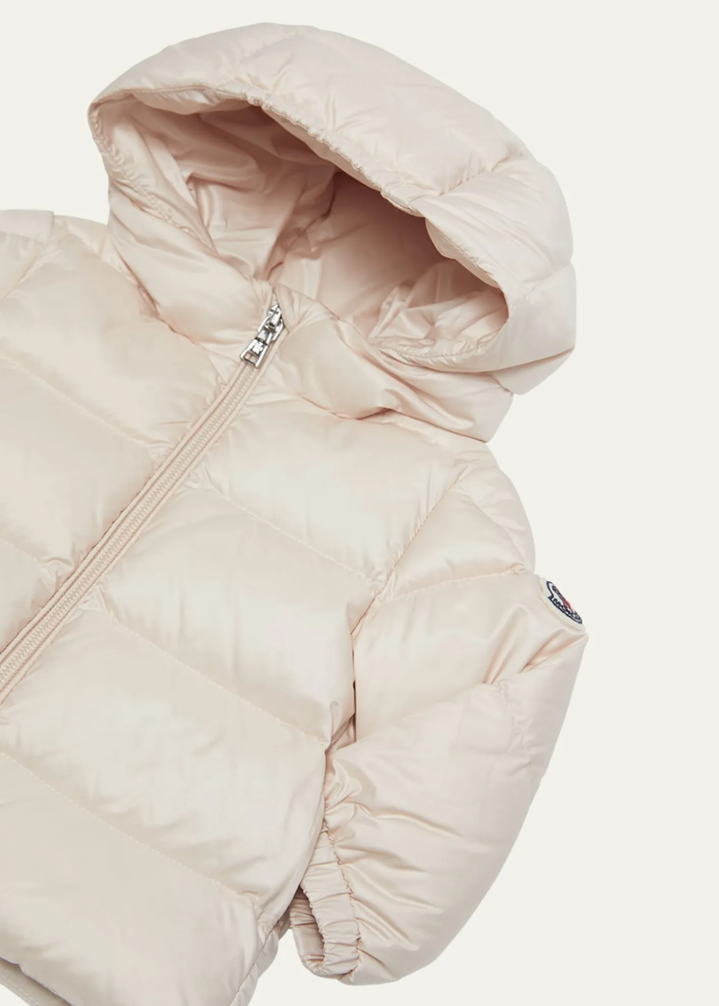 MonclerGirl's Sharon Long Season Hooded Down Jacket, Size 6M-3