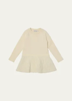 MonclerGirl's Sweatshirt Combo Dress, Size 4-6