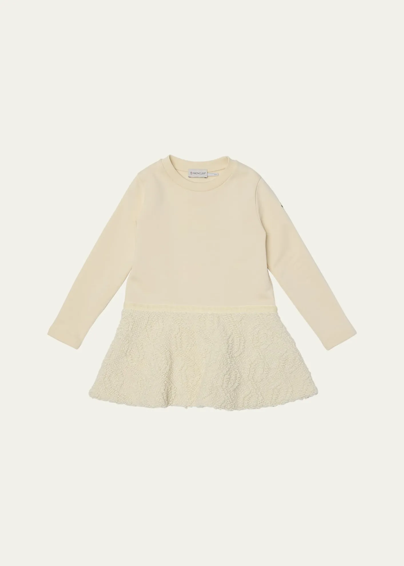 MonclerGirl's Sweatshirt Combo Fit & Flare Dress, Size 8-10