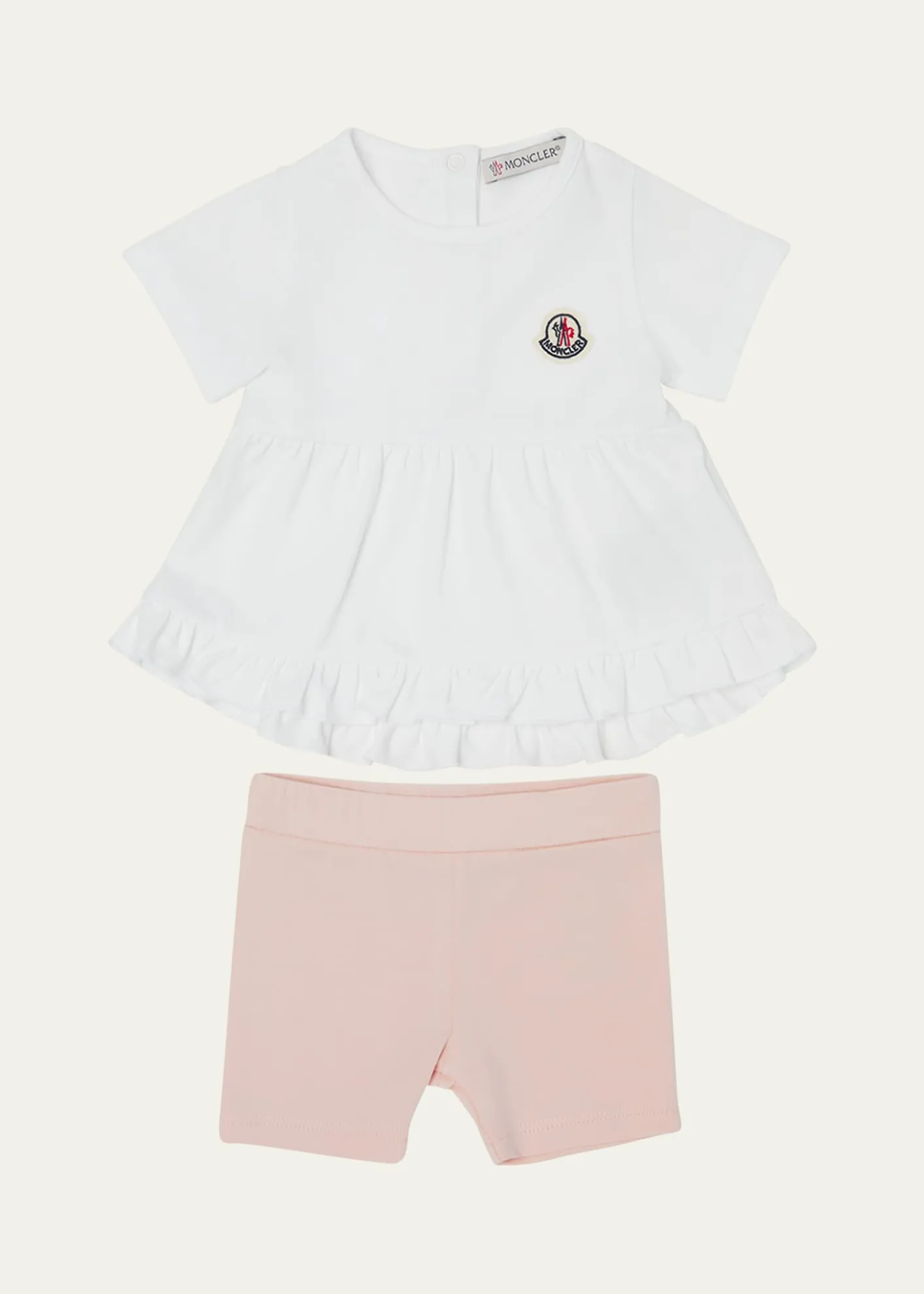 MonclerGirl's T-Shirt and Short Legging 2-Piece Set, Size 6M-3