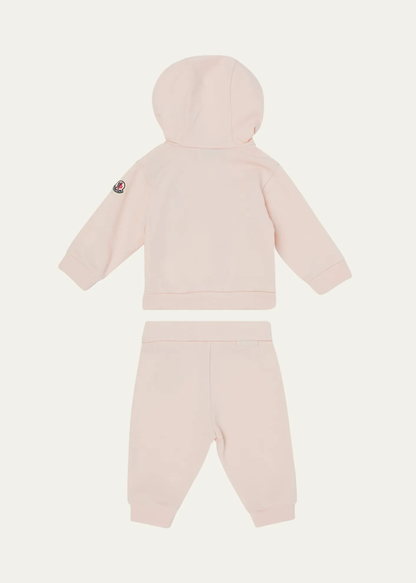MonclerGirl's Two-Piece Logo-Embroidered Set, Size 3M-3