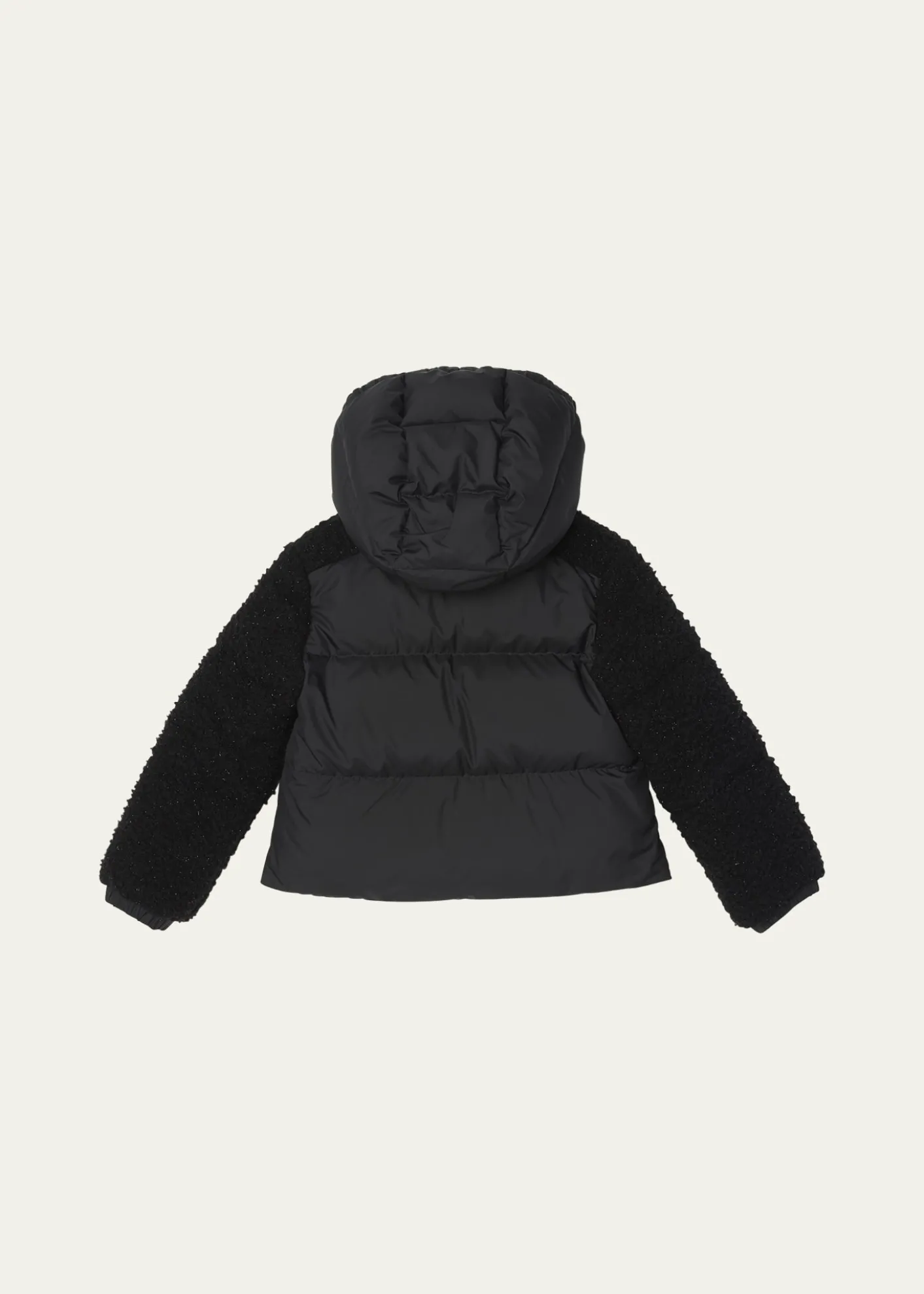 MonclerGirl's Zambaga Sparkly Hooded Down Jacket, Size 4-6