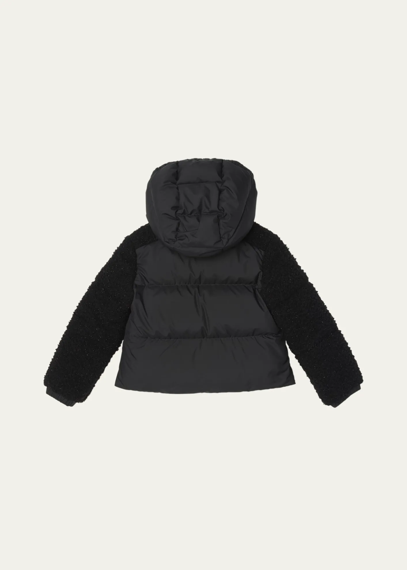 MonclerGirl's Zambaga Sparkly Hooded Down Jacket, Size 8-10