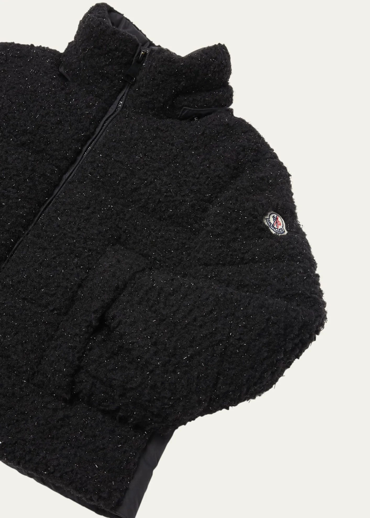 MonclerGirl's Zambaga Sparkly Hooded Down Jacket, Size 8-10