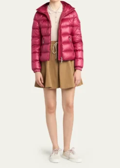 MonclerGlesse Slim Hooded Down Jacket