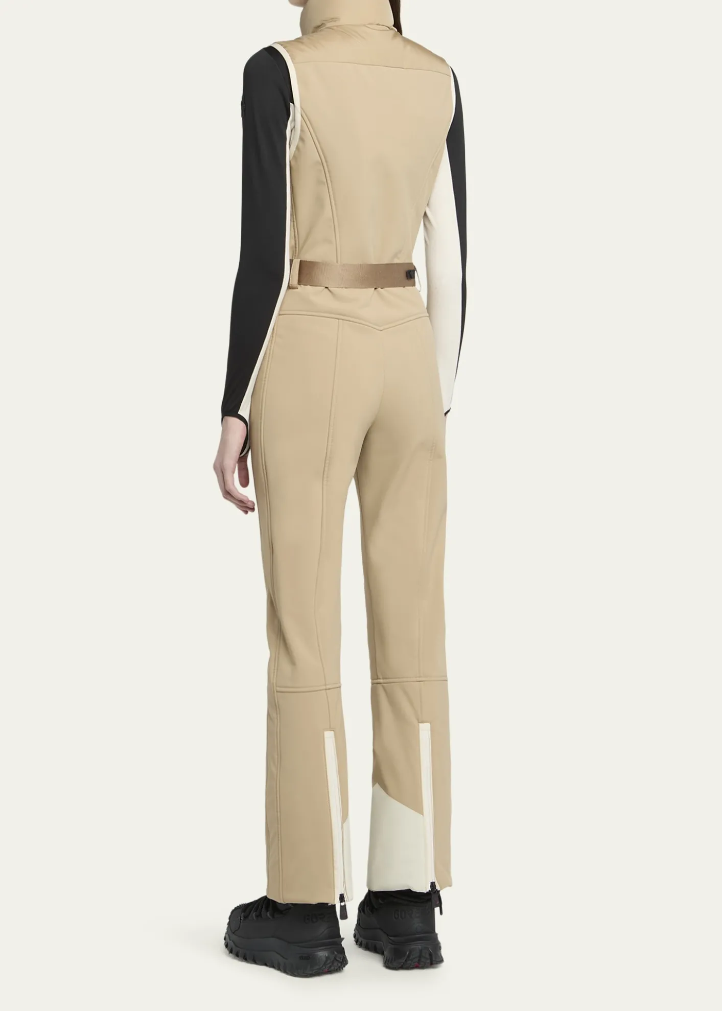 Moncler GrenobleColor-Block Down Ski Suit