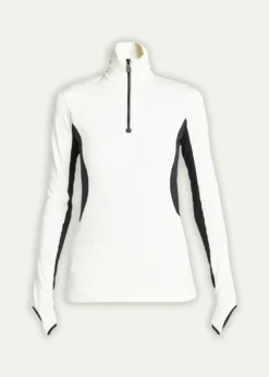 Moncler GrenobleColorblock Quarter-Zip Sweatshirt