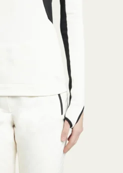 Moncler GrenobleColorblock Quarter-Zip Sweatshirt