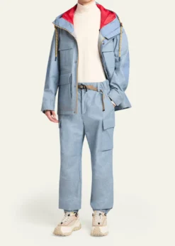 Moncler GrenobleMen's Heavyweight Cotton Cargo Pants