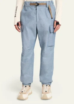 Moncler GrenobleMen's Heavyweight Cotton Cargo Pants