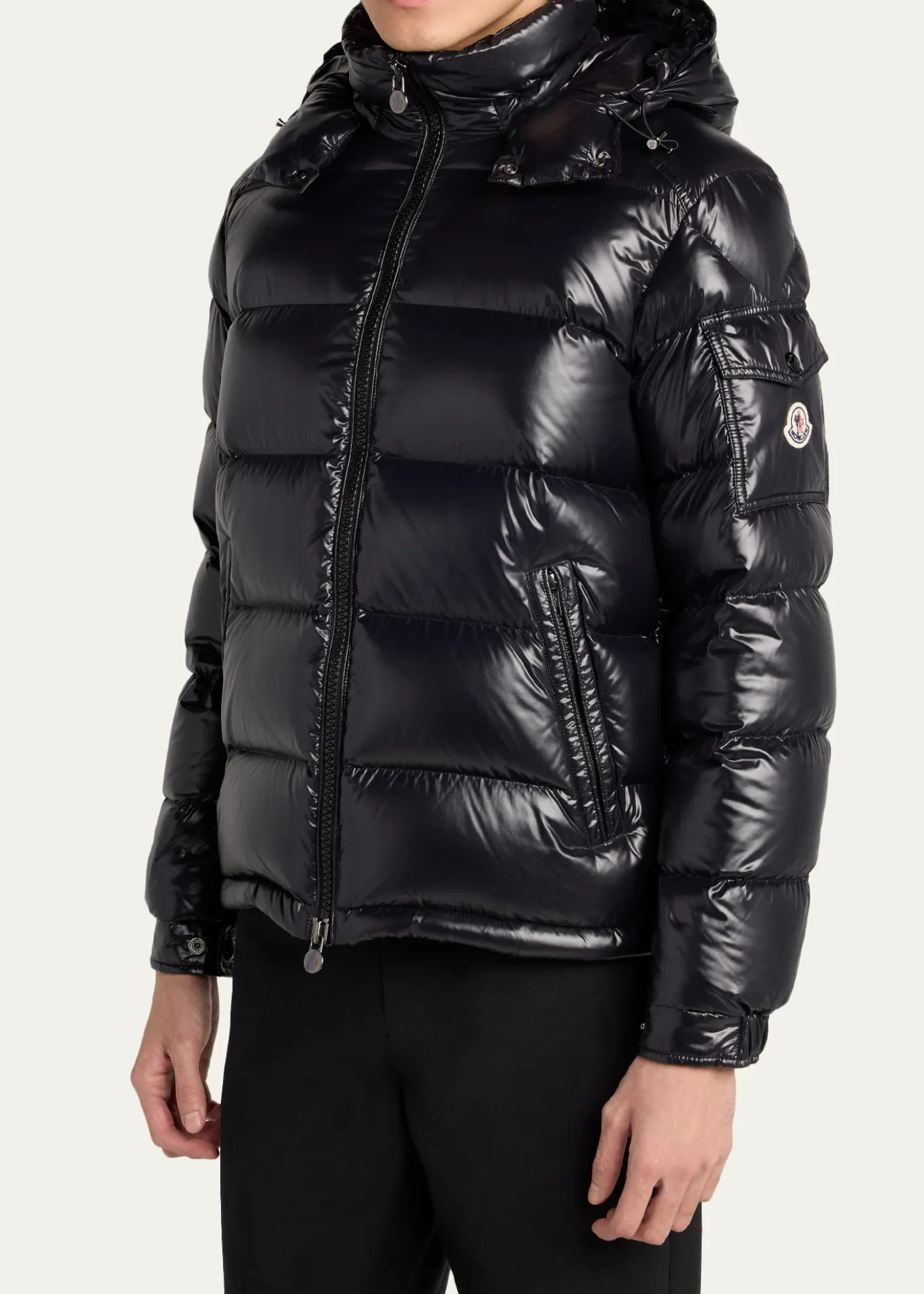 Moncler GrenobleMen's Hooded Down Puffer Jacket