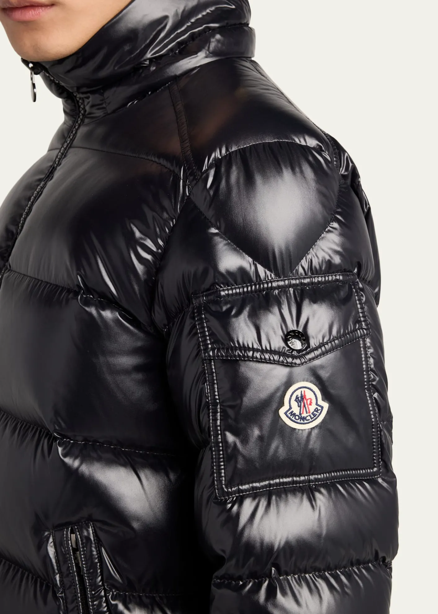 Moncler GrenobleMen's Hooded Down Puffer Jacket