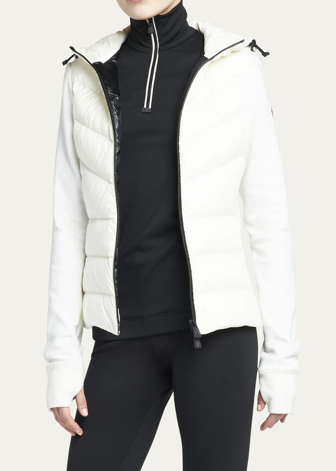 Moncler GrenoblePuffer Zip-Up Cardigan