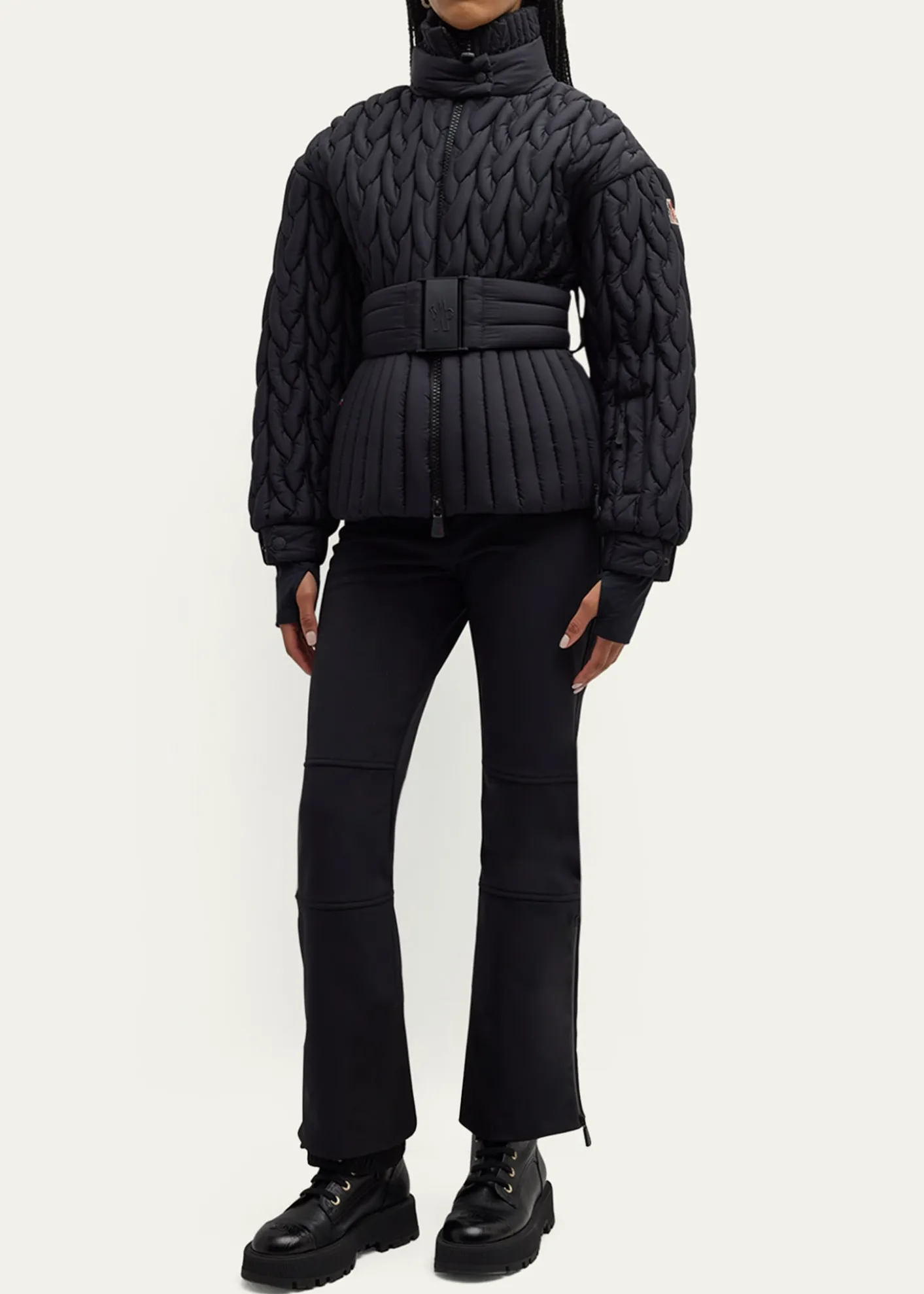 Moncler GrenobleStretch Fitted Ski Trousers