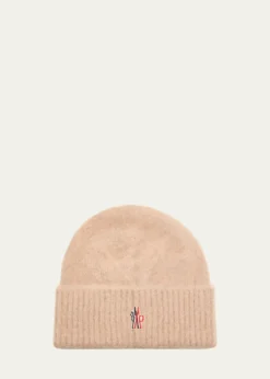 Moncler GrenobleWool Logo Beanie