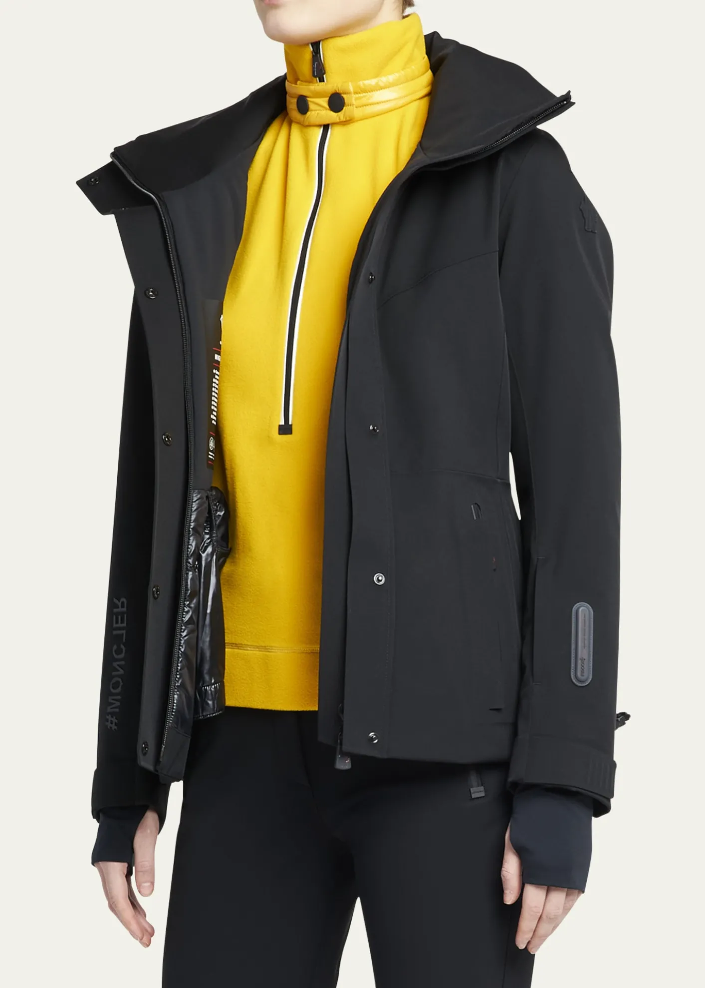 MonclerHainet Belted Snow Jacket