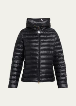 MonclerIgelhood Water-Repellent Hooded Down Jacket