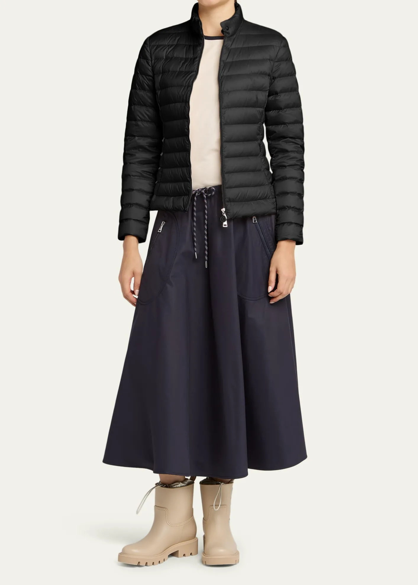 MonclerIgelle Slim Short Down Jacket