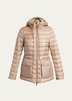 MonclerJasmin Hooded Short Down Parka