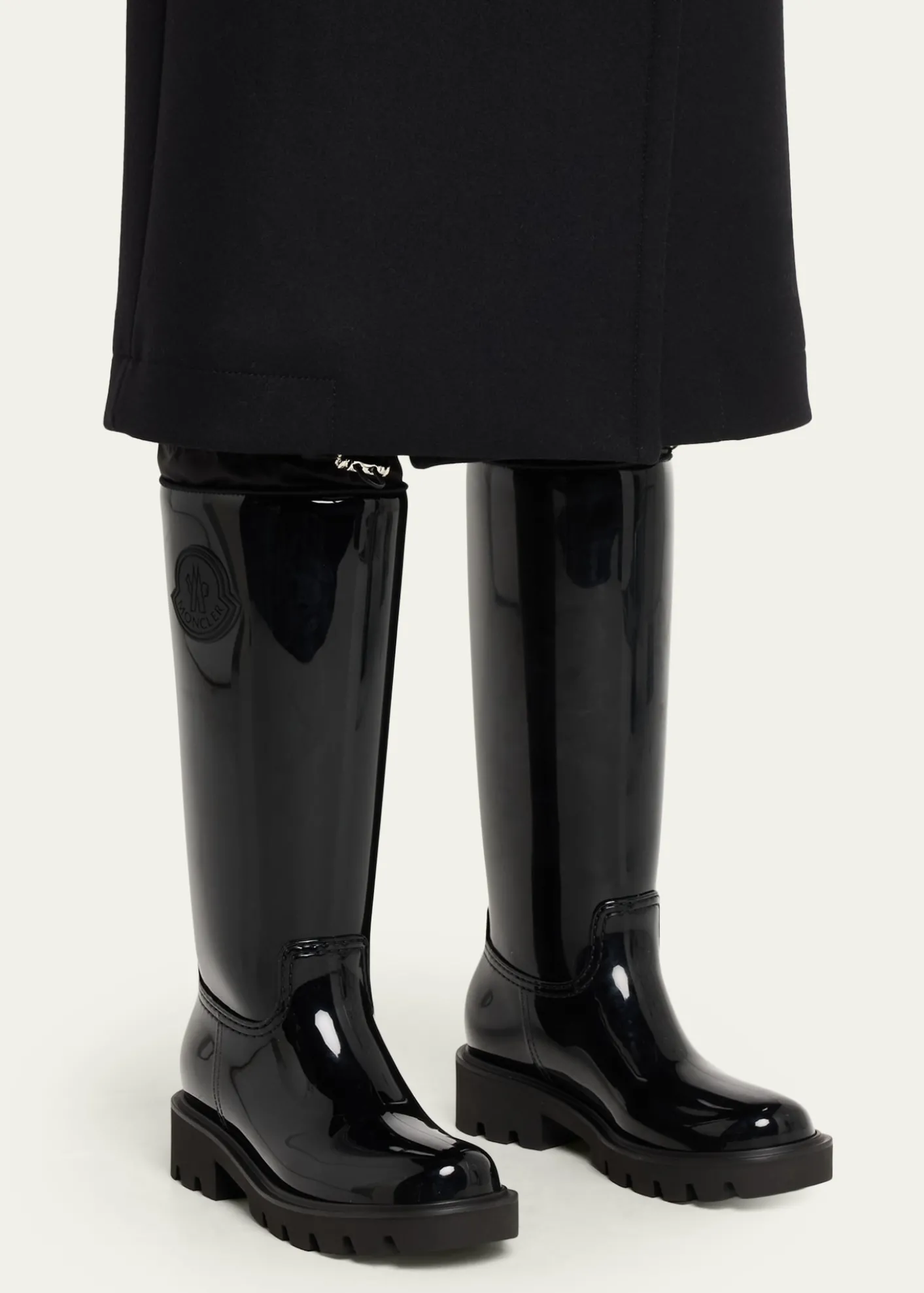 MonclerKickstream Waterproof Rain Boots