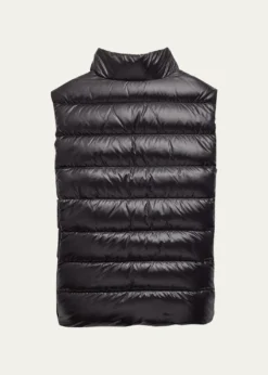 MonclerKid's Ghany Quilted Puffer Down Vest, Size 8-14