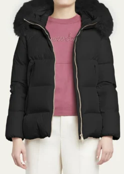 MonclerLaiche Short Puffer Parka Jacket