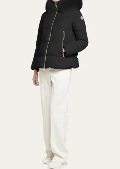 MonclerLaiche Short Puffer Parka Jacket
