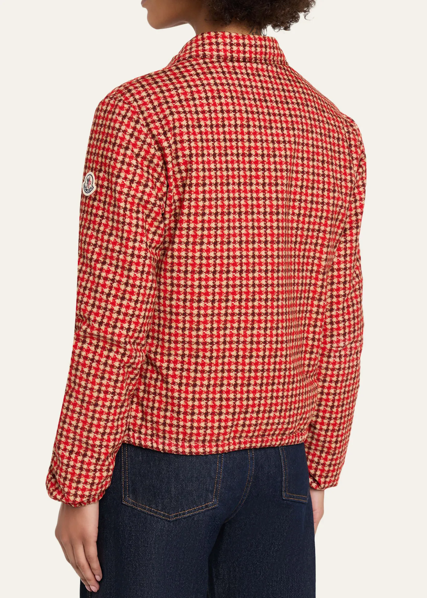 MonclerLanset Packable Short Down Shirt Jacket