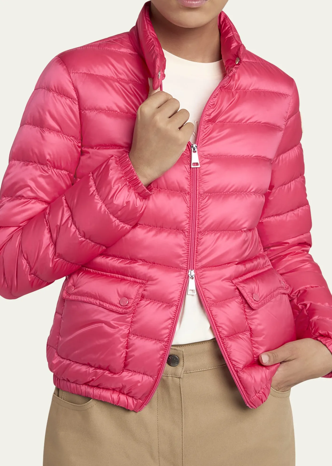MonclerLans Short Down Jacket