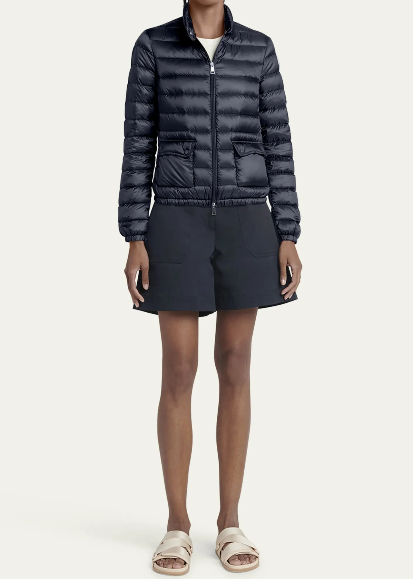 MonclerLans Short Down Jacket
