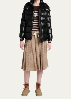 MonclerMaire Hooded Short Down Jacket