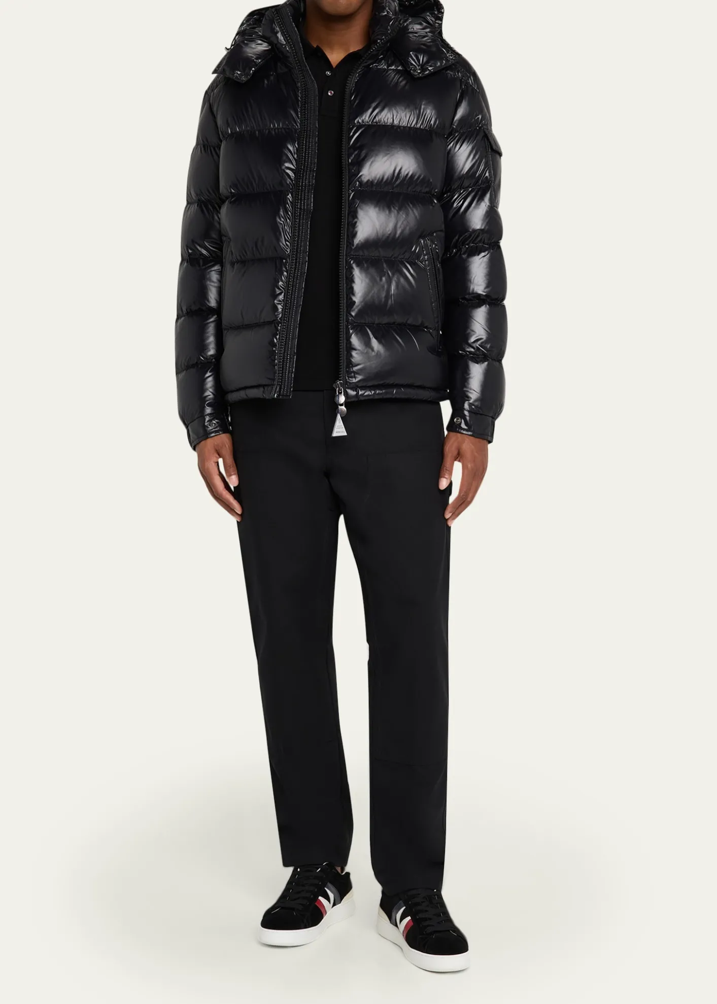 MonclerMen's Maya Hooded Short Down Puffer Jacket